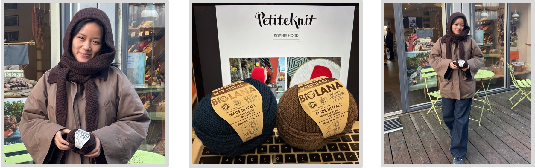 Strikket i Økologisk Uld, Bio Lana fra Lane Mondial Strikket i Økologisk Uld, Bio Lana fra Lane Mondial